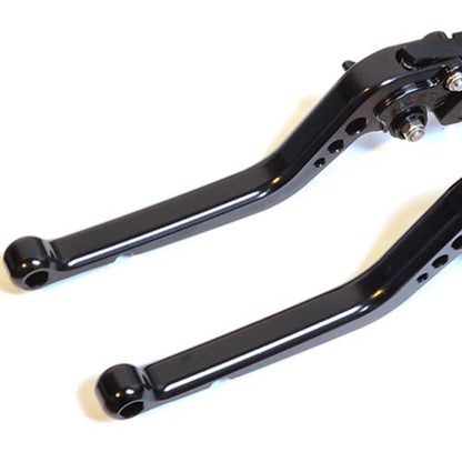 Long Black Clutch & Brake Levers For Ducati Streetfighter 1098 / S 2009-2013