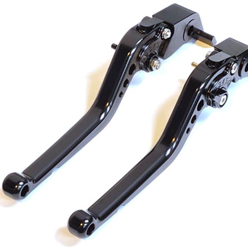 Long Black Clutch & Brake Levers For Ducati Streetfighter 1098 / S 2009-2013