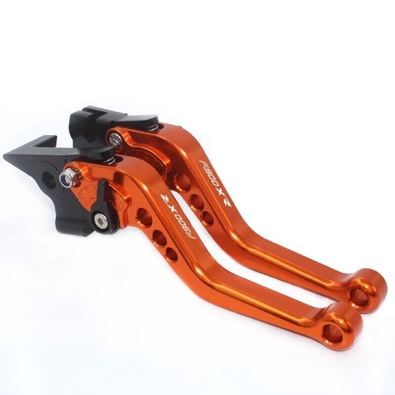 CNC Short Orange Clutch & Brake Levers For BMW F900XR F 900 XR 2020-2023