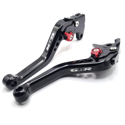 Short Black Clutch & Brake Levers - Suzuki GSR 400 / 600 | GSR 750 All Years