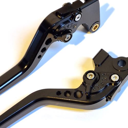 Long Black Clutch & Brake Levers For Yamaha MT-10 2016-2021