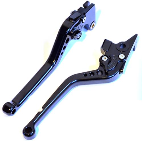 Long Black Clutch & Brake Levers For Yamaha MT-10 2016-2021