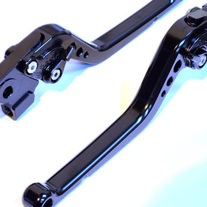 Long Black Clutch & Brake Levers For Yamaha XJ6 DIVERSION 2009-2015