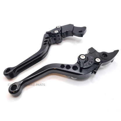 Short Black Clutch & Brake Levers For KTM 390 Duke 2013-2024