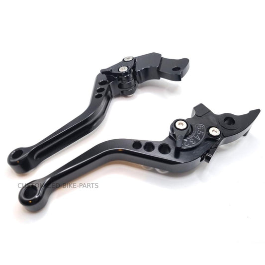 Short Black Clutch & Brake Levers For KTM 390 Duke 2013-2024