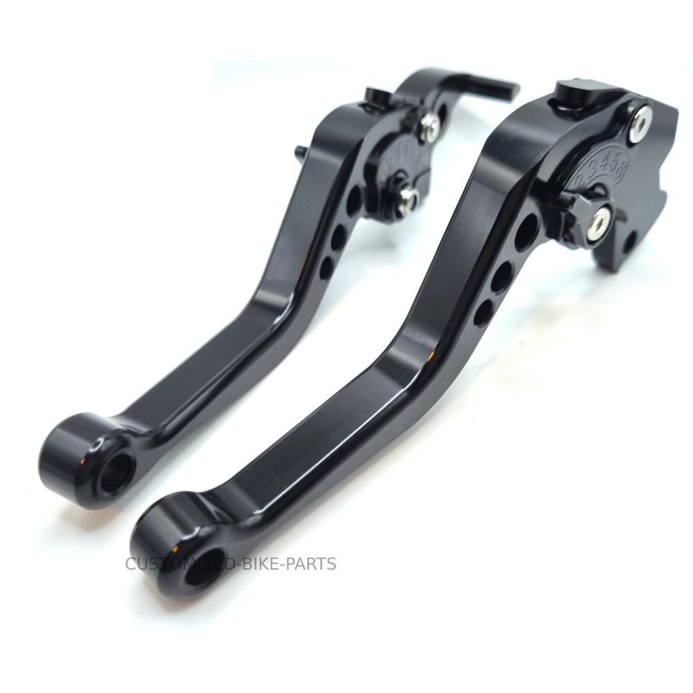 Short Black Clutch & Brake Levers For KTM 390 Duke 2013-2024