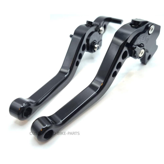 Short Black Clutch & Brake Levers For KTM 125 Duke 2014-2024