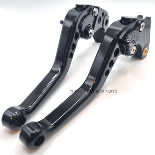 Short Black Clutch & Brake Levers For Suzuki GSX-S1000 F / S 2015-2020