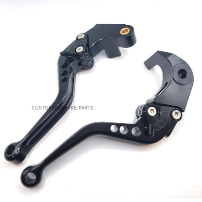 Short Black Clutch & Brake Levers For Suzuki GSX-S1000 F / S 2015-2020