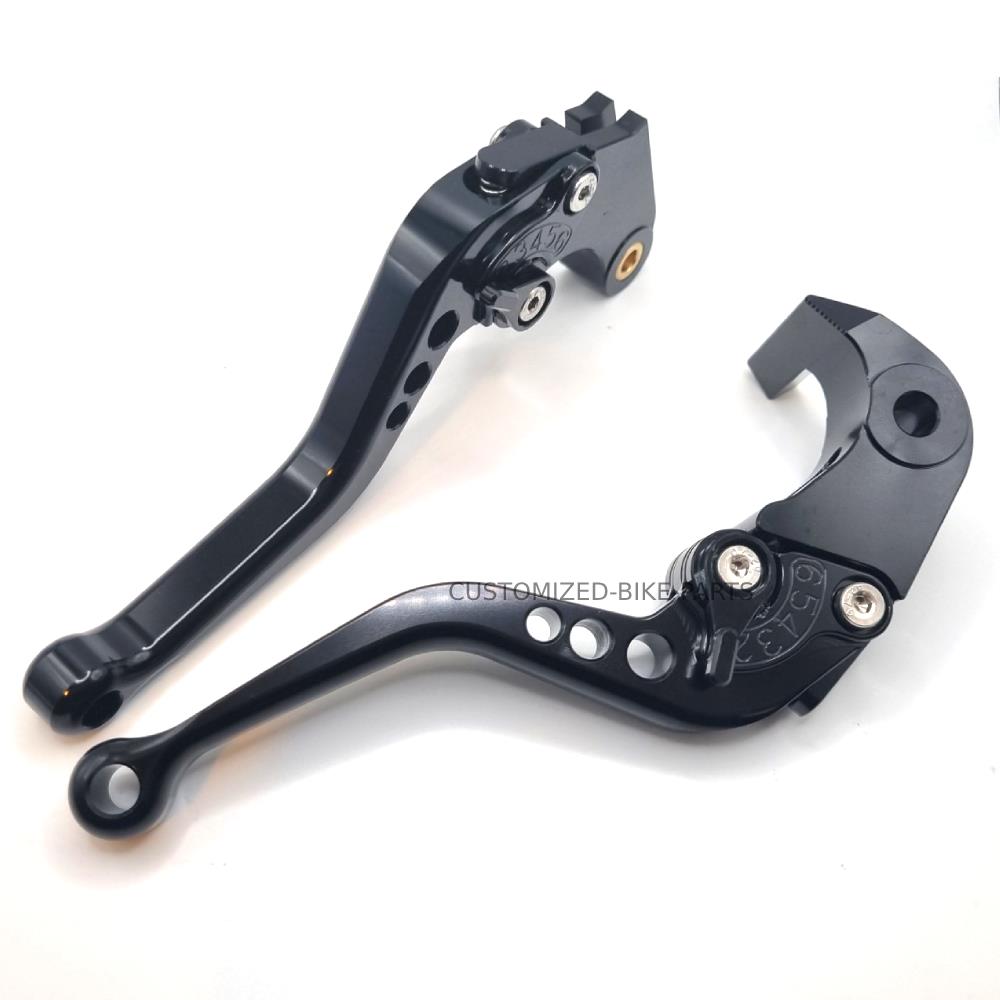 Short Black Clutch & Brake Levers For Suzuki GSX-S1000 F / S 2015-2020