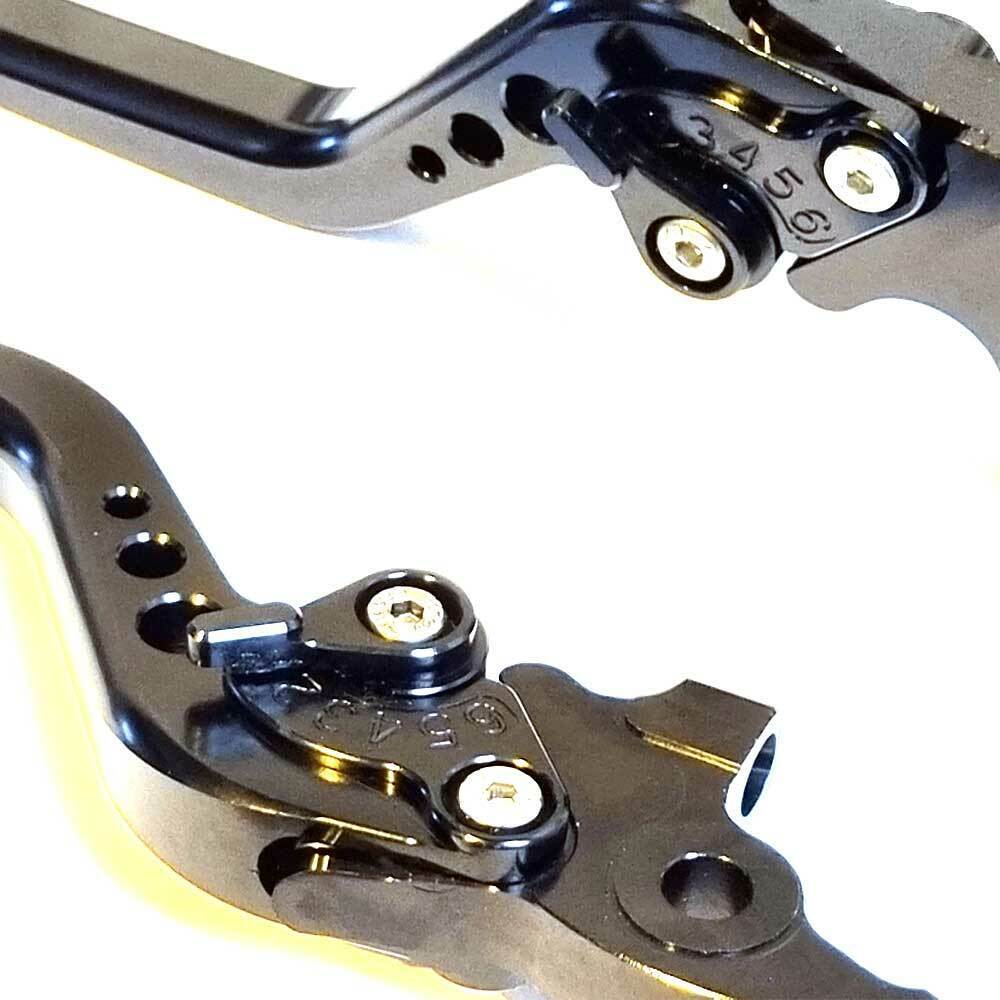 CNC Long Black Clutch & Brake Levers For KTM RC 390 2013-2021