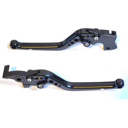 CNC Long Black Clutch & Brake Levers For KTM 390 Duke 2013-2023