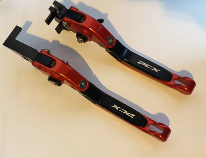 EXTENDABLE BRAKE CLUTCH LEVERS SET For HONDA PCX 125 / 150 2009-2020