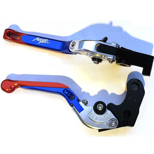 Honda CRF1000L Africa Twin 2015-2020 Clutch & Brake Levers Set - Blue/Red