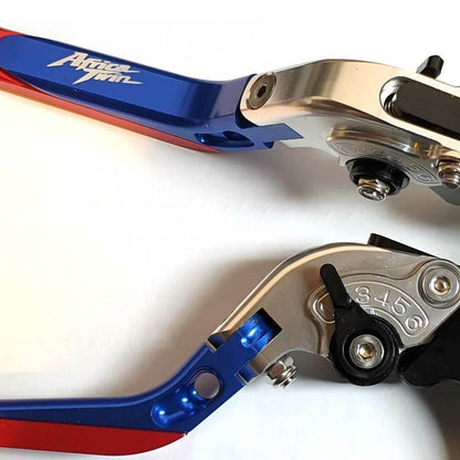 Honda CRF1000L Africa Twin 2015-2020 Clutch & Brake Levers Set - Blue/Red