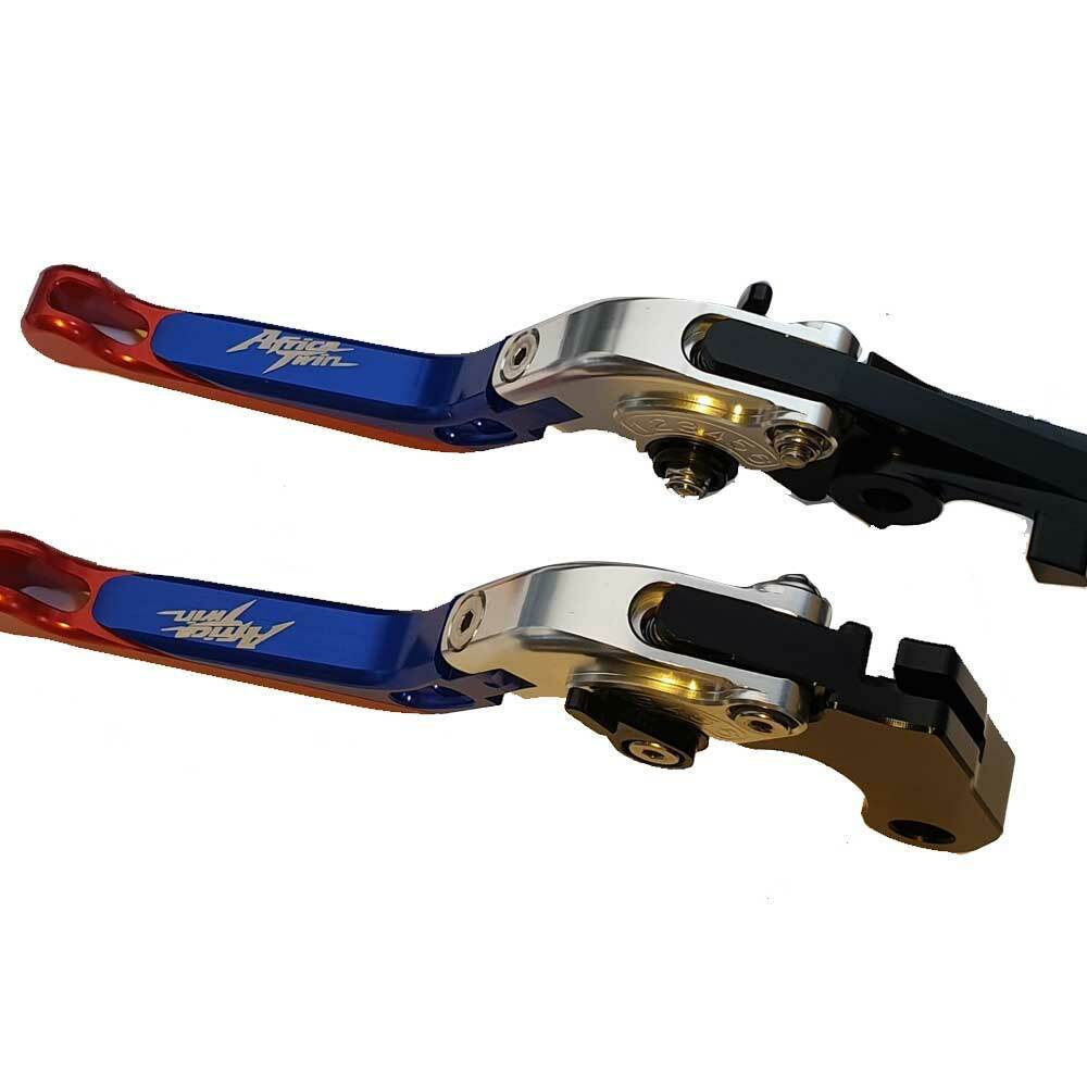 Honda CRF1000L Africa Twin 2015-2020 Clutch & Brake Levers Set - Blue/Red