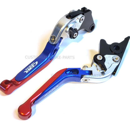 Honda CBR 125 R 2004-2023 | Adjustable Clutch Brake Lever Set Blue / Red