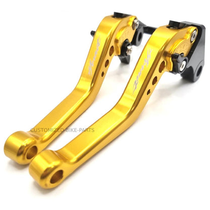 Short Gold Clutch & Brake Lever Set - Honda CB599 / CB600 HORNET 1998-2006