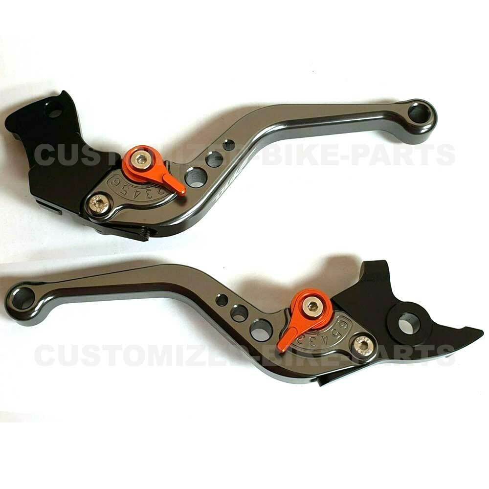 KTM Duke 125 200 390 2013-2023 TITANIUM SHORT BRAKE & CLUTCH LEVER SET