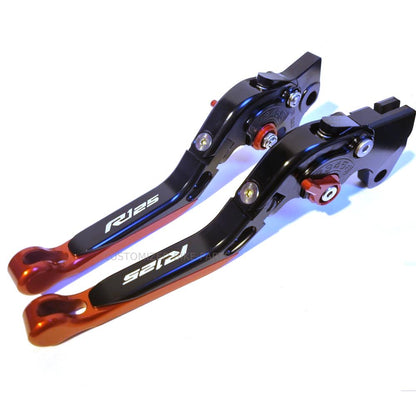 Yamaha YZF-R125 2012-2013 Adjustable Clutch Brake Lever Set - Red/Black