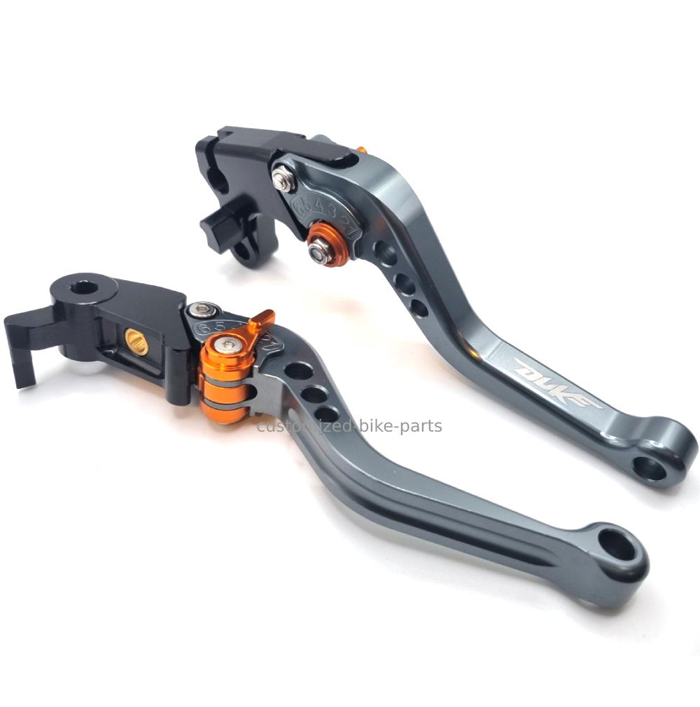 KTM Duke 790 2018-2024 TITANIUM SHORT BRAKE & CLUTCH LEVER SET