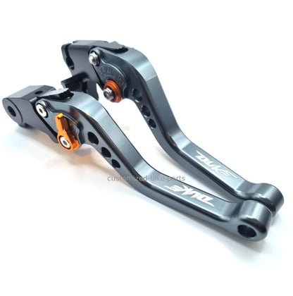 KTM Duke 790 2018-2024 TITANIUM SHORT BRAKE & CLUTCH LEVER SET