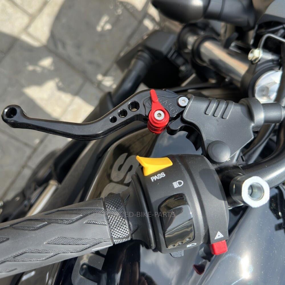 Short Black Clutch & Brake Levers For Suzuki SV650 / X 2016-2023