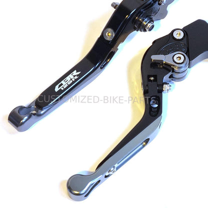 Honda CBR 125 R 2004-2023 | Adjustable Clutch Brake Lever Set Grey / Black