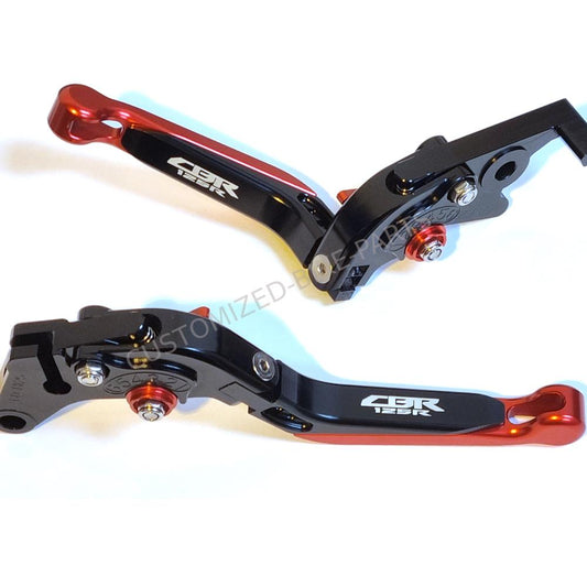 Honda CBR 125 R 2004-2023 | Adjustable Clutch Brake Lever Set Red / Black