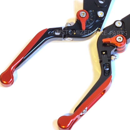 Honda CBR 125 R 2004-2023 | Adjustable Clutch Brake Lever Set Red / Black