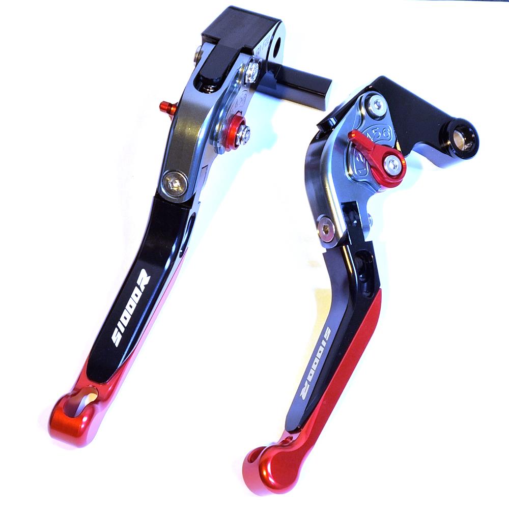 BMW S1000R S 1000 R 2015-2018 | Adjustable Clutch Brake Lever Set Black/Red