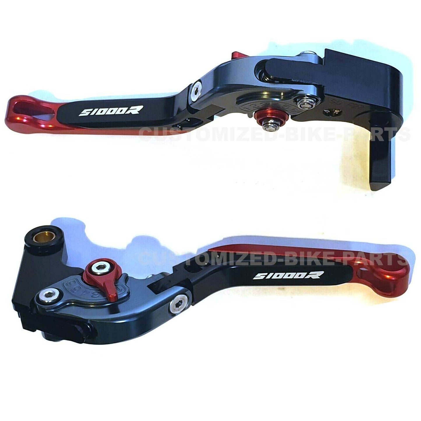 BMW S1000R S 1000 R 2015-2018 | Adjustable Clutch Brake Lever Set Black/Red