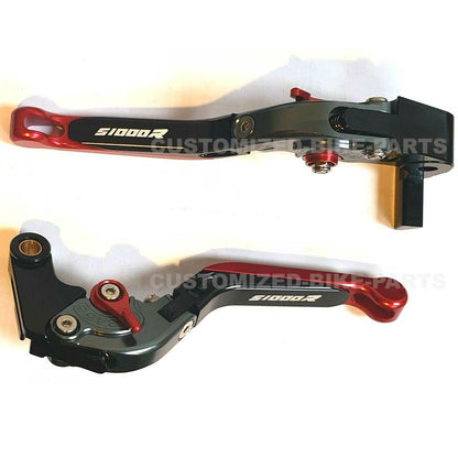 BMW S1000R S 1000 R 2015-2018 | Adjustable Clutch Brake Lever Set Black/Red