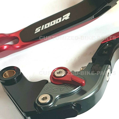 BMW S1000R S 1000 R 2015-2018 | Adjustable Clutch Brake Lever Set Black/Red