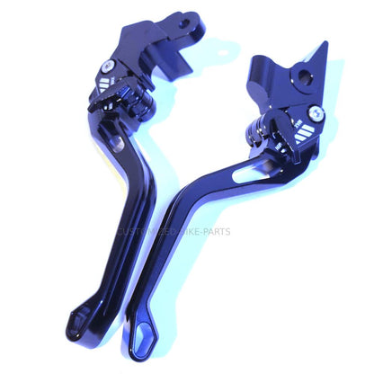 CNC Suzuki GSX-S1000 / F 15-20 5D Adjustable Clutch Brake Lever Set - Black