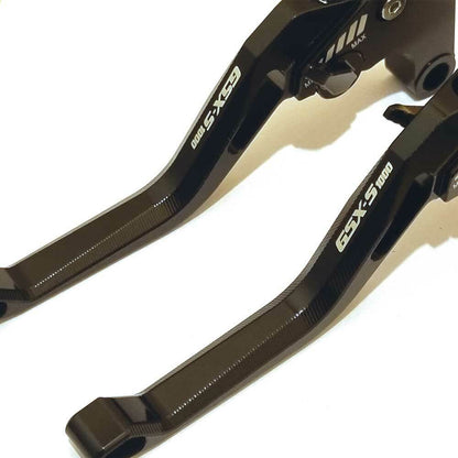 CNC Suzuki GSX-S1000 / F 15-20 5D Adjustable Clutch Brake Lever Set - Black