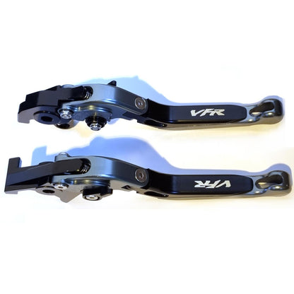 Honda VFR 800 / 750 / F 1991-2020 Clutch & Brake Levers Set - Grey / Black