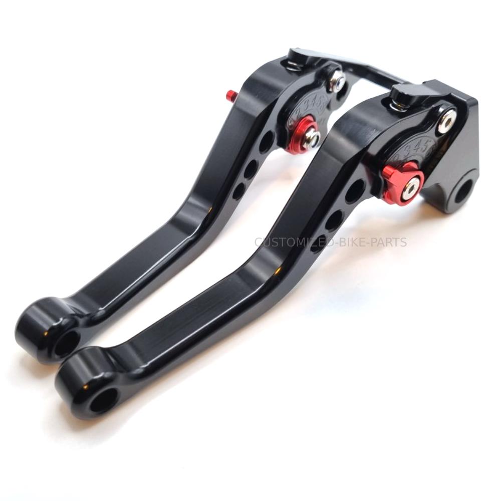 Short Black Red Clutch & Brake Levers For Honda CBR 125 R CBR125 2005-2021