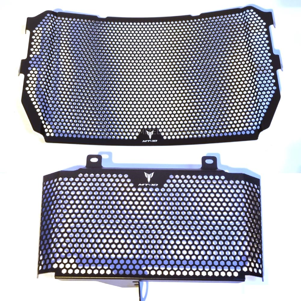 Engraved Motorcycle Aluminum Radiator & Oil Cooler Guard Yamaha MT-10 2016-2024