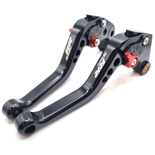 BMW S1000RR 2010-2019 BLACK SHORT ADJUSTABLE BRAKE & CLUTCH LEVER SET