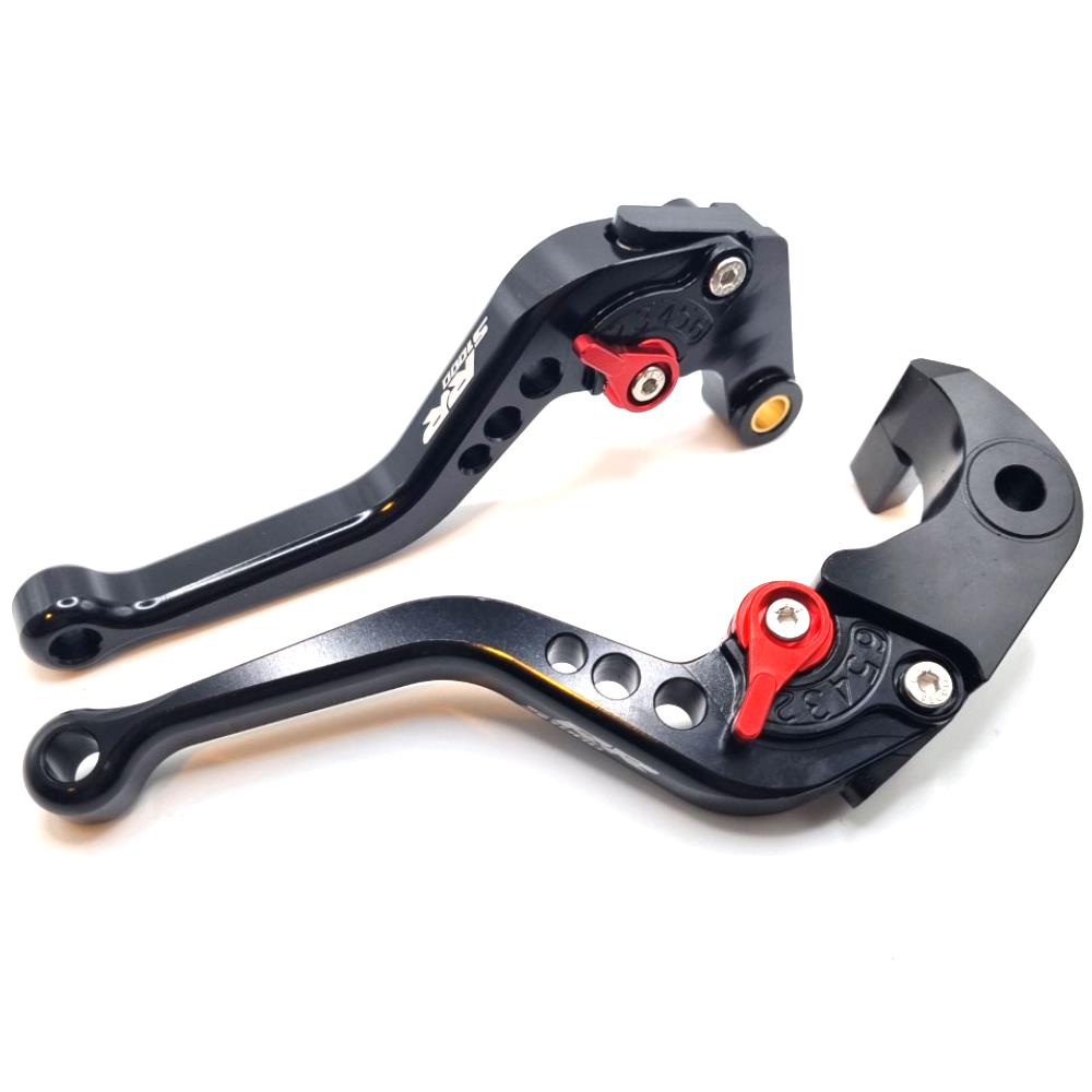 BMW S1000RR 2010-2019 BLACK SHORT ADJUSTABLE BRAKE & CLUTCH LEVER SET