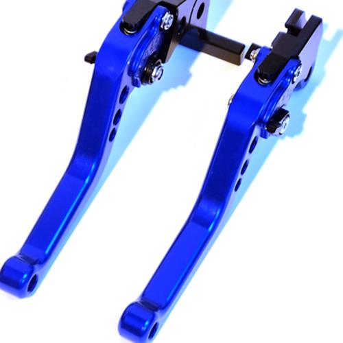 Short Blue Clutch & Brake Levers For GSX-R 600 K4 K5 2004-2005