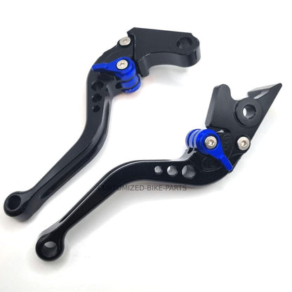 Short Black Blue Clutch & Brake Levers Honda CBR 500 R / CB 500 F/X 2013-2021