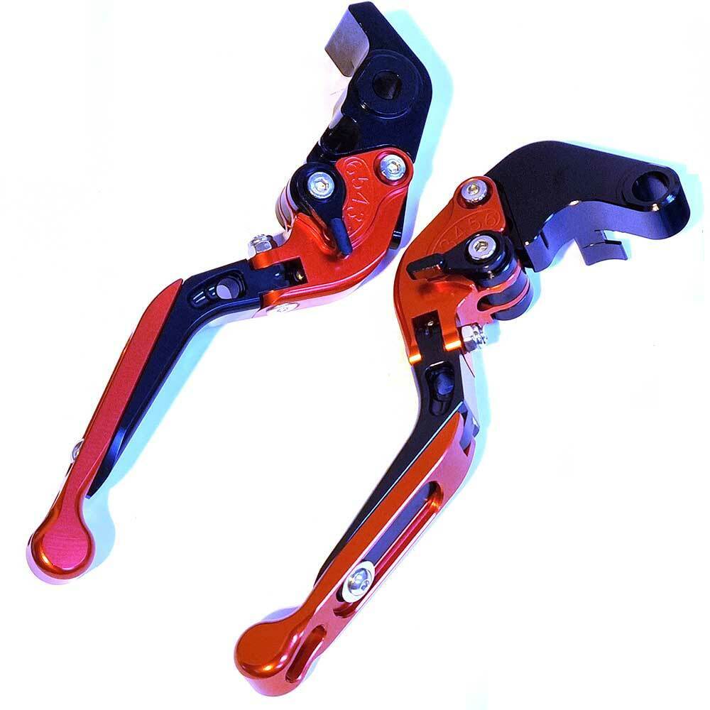 Adjustable Clutch & Brake Lever Set Red / Black Aprilia RS 660 Tuono 2020-2023