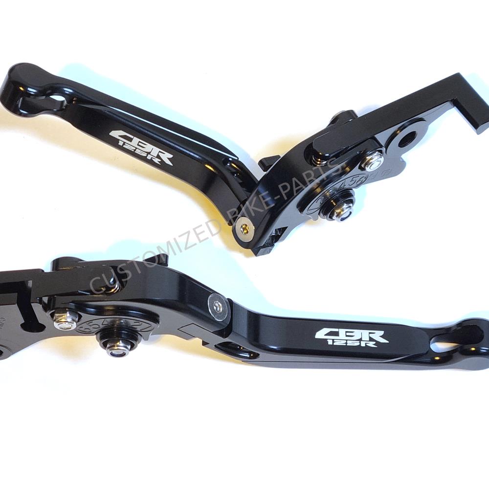 Honda CBR 125 R 2004-2023 | Adjustable Clutch Brake Lever Set Black / Black