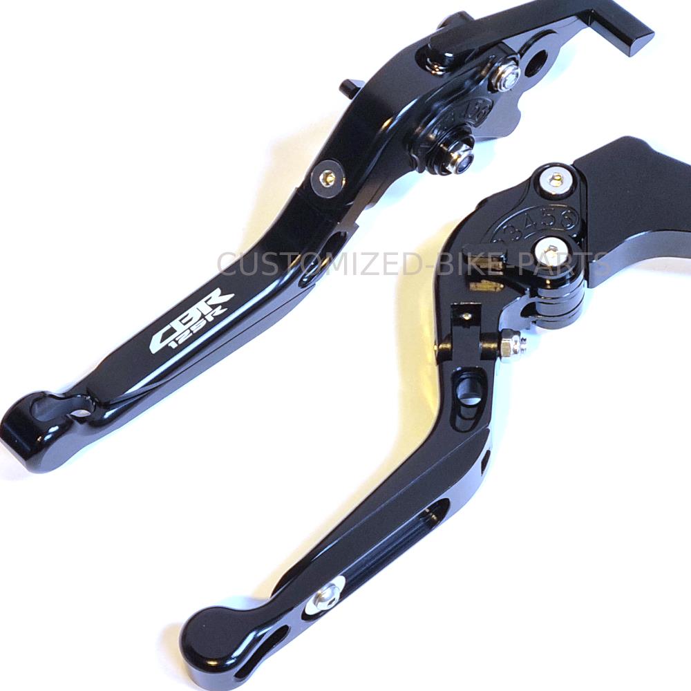 Honda CBR 125 R 2004-2023 | Adjustable Clutch Brake Lever Set Black / Black