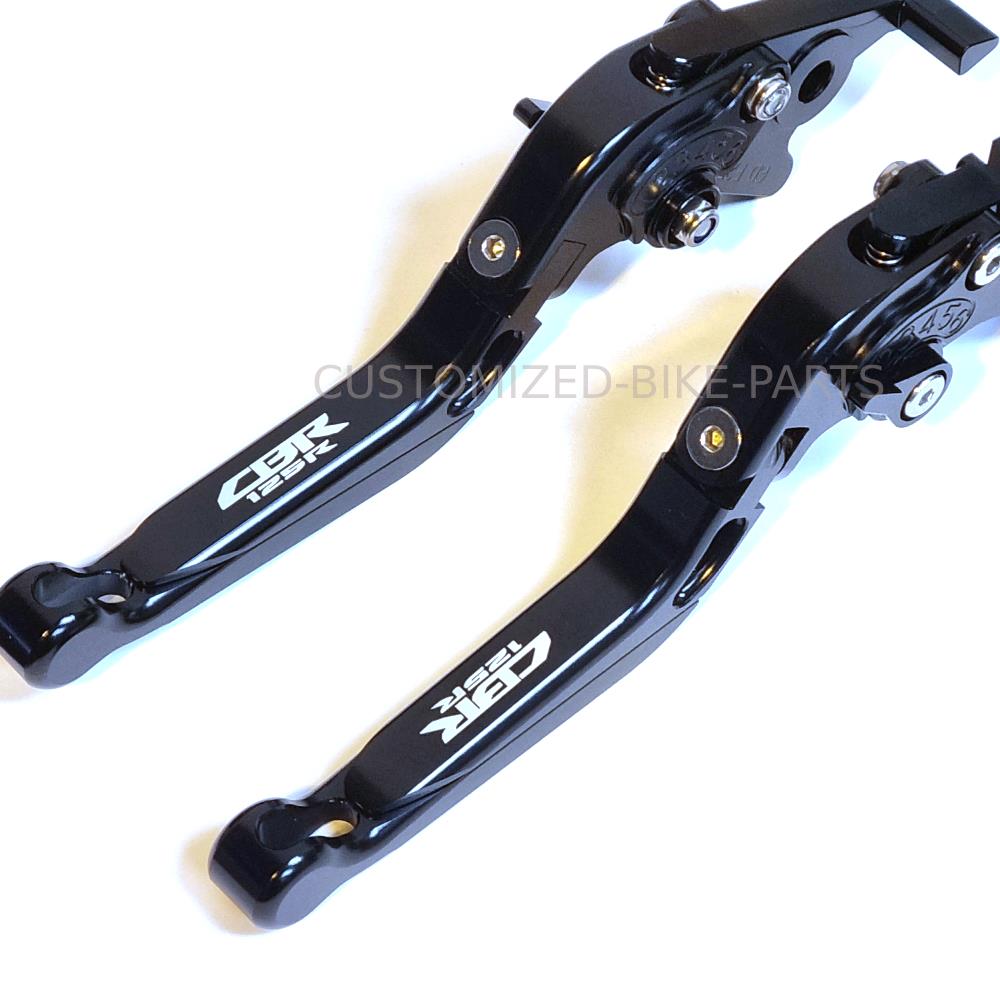 Honda CBR 125 R 2004-2023 | Adjustable Clutch Brake Lever Set Black / Black