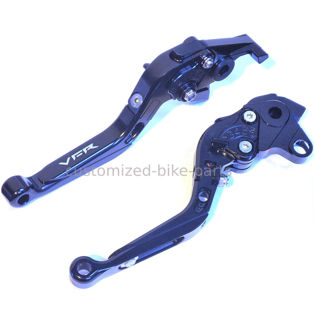 Honda VFR 800 VTEC 02-08 /  Fi/W1 98-01 Clutch & Brake Lever Set - Black