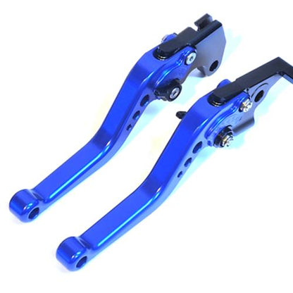 Short Blue Clutch & Brake Levers For Suzuki GSX-S 125 2020-2023