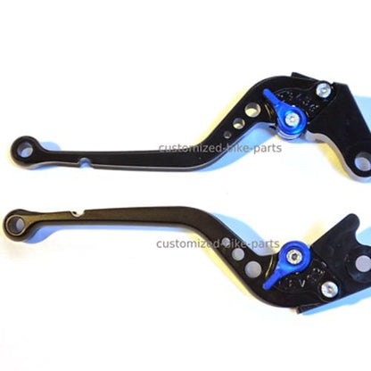 Long Black Blue Clutch & Brake Levers For Honda CBR 500 R / CB 500 F/X 2013-2021